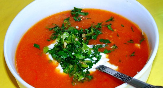 tomato-soup, Sinus Headache Home Remedies