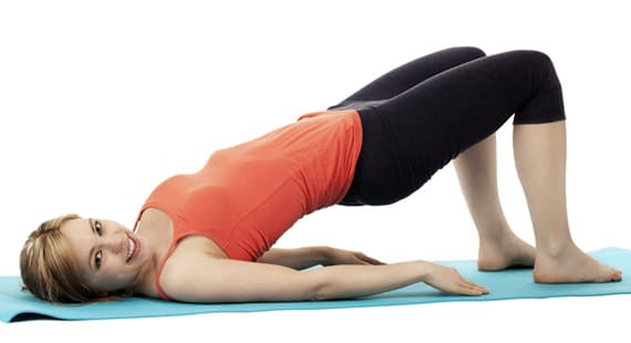 Bridge Pose steps and beginners for beginners